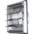 Grille Ventilation Inox 150 mm pour Hotte, Extracteur et Sèche-Linge - Filet Anti Insectes - Anti-Retour - Résistance Intempéries - 185x185mm - DN150