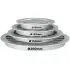 Grille de Ventilation Ronde 200 mm en Fonte d'Aluminium - Filet Anti Insectes - Durable et Résistante aux Intempéries - Extérieure/Intérieure - DN200