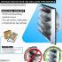 Grille Ventilation Inox 100 mm pour Hotte, Extracteur et Sèche-Linge - Filet Anti Insectes - Anti-Retour - Résistance Intempéries - 148x148mm - DN100