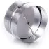 Clapet Anti-Retour 100 mm en Acier Galvanisé - Ventilation Silencieuse et Efficace - Idéal pour Hottes de Cuisine, Extracteurs et Sèche-Linge - DN100