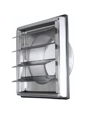 Grille de ventilation inox à lames DOMUX DMX-150-SMS-W (1/8)